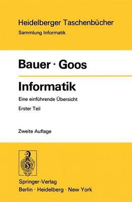Informatik: Eine einführende Übersicht Erster Teil