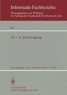 GI — 8. Jahrestagung: Berlin 1978