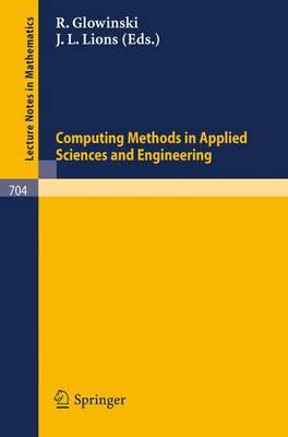 Computing Methods in Applied Sciences and Engineering, 1977. Third International Symposium, December 5-9, 1977, IRIA LABORIA, Institut de Recherche d`Informatique et d`Automatique: Part 1