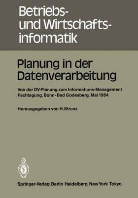 Planung in der Datenverarbeitung