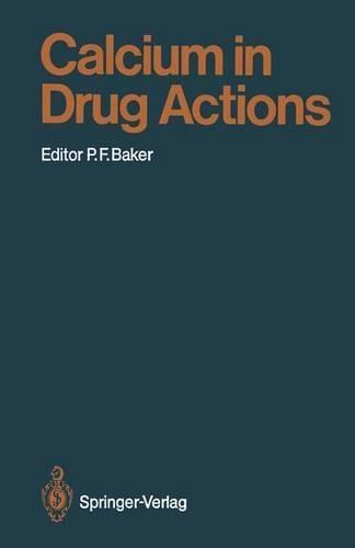 Handbook of Experimental Pharmacology: Calcium in Drug Actions