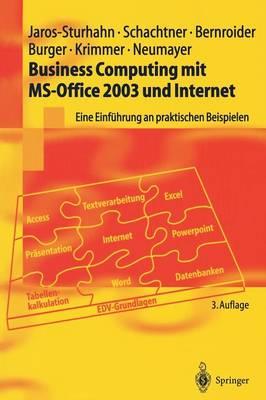 Business Computing mit MS-Office 2003 und Internet: Eine Einführung an praktischen Beispielen