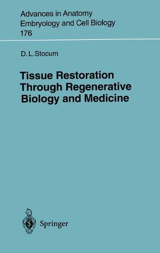 Tissue Restoration Through Regenerative Biology and Medicine