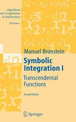 Symbolic Integration I: Transcendental Functions