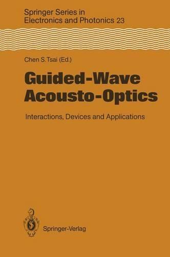 Guided Wave Acousto-optics: Interactions, Devices and Applications
