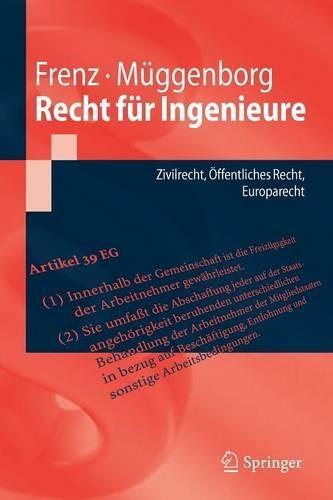 Recht Fur Ingenieure