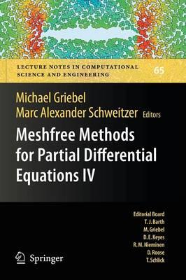 Meshfree Methods for Partial Differential Equations IV