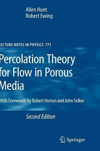 Percolation Theory for Flow in Porous Media
