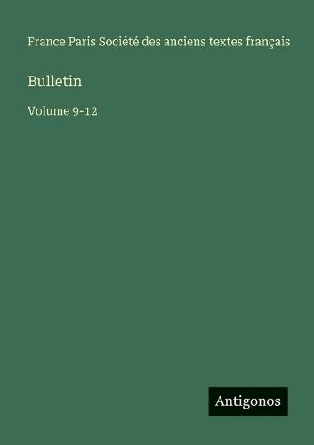 Bulletin: Volume 9-12