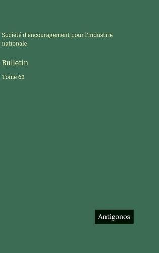 Bulletin: Tome 62