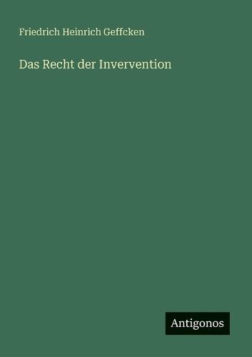 Das Recht der Invervention