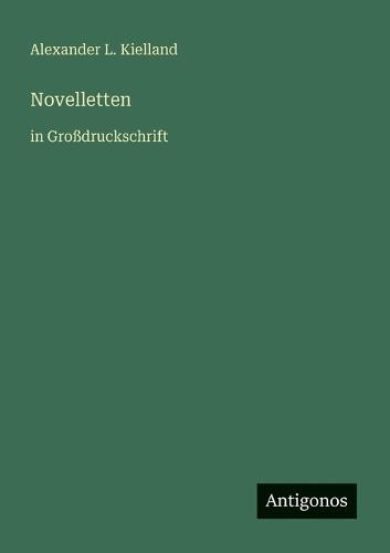 Novelletten: in Großdruckschrift