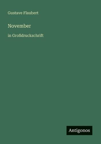 November: in Großdruckschrift