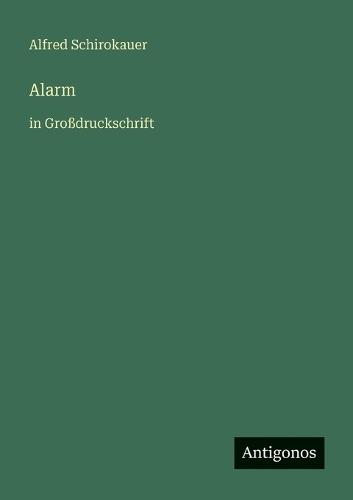 Alarm: in Großdruckschrift