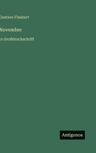 November: in Großdruckschrift