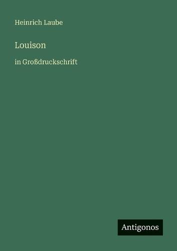 Louison: in Großdruckschrift