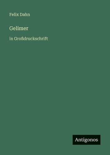 Gelimer: in Großdruckschrift
