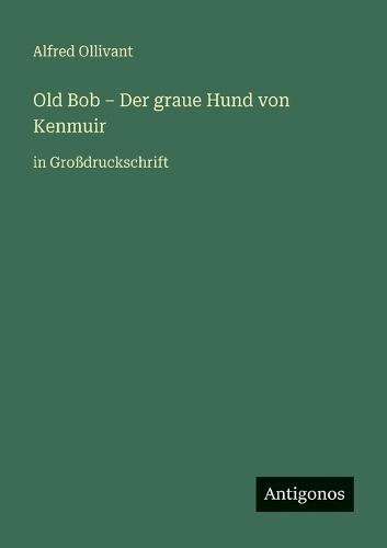 Old Bob - Der graue Hund von Kenmuir: in Großdruckschrift