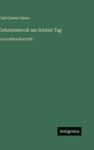 Geheimnisvoll am lichten Tag: in Großdruckschrift
