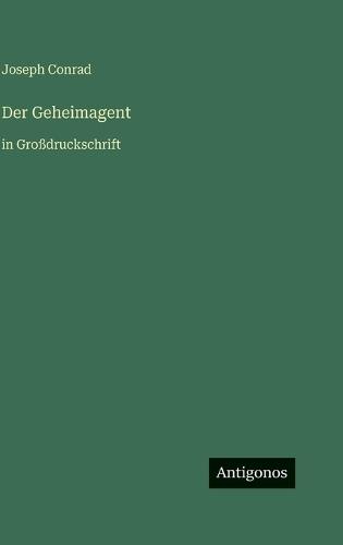 Der Geheimagent: in Großdruckschrift