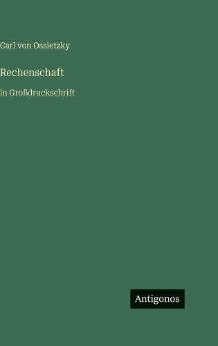 Rechenschaft: in Großdruckschrift