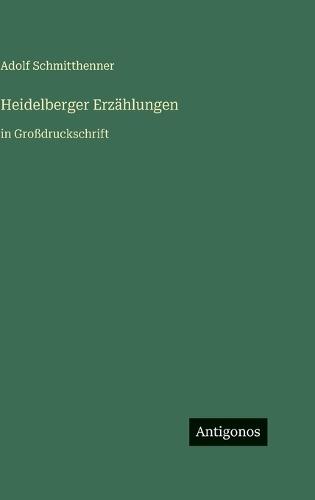 Heidelberger Erzählungen: in Großdruckschrift
