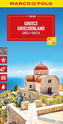 Greece & Islands Marco Polo Map