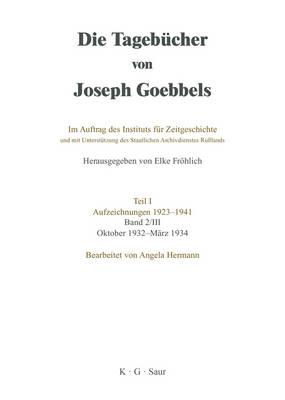 Oktober 1932 - März 1934