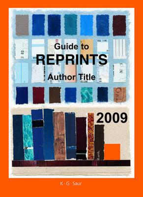 Guide to Reprints