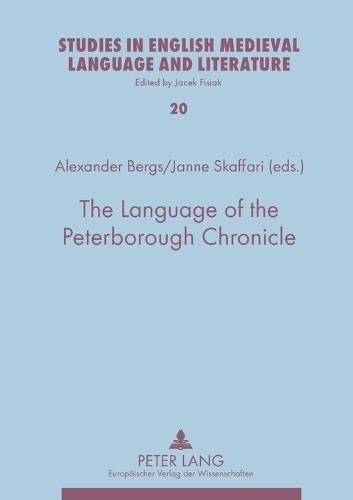 The Language of the Peterborough Chronicle