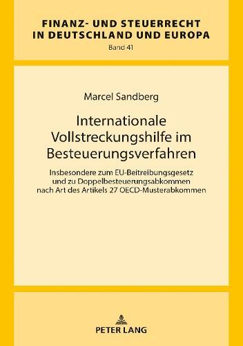 Internationale Vollstreckungshilfe Im Besteuerungsverfahren