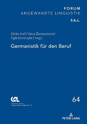 Germanistik fuer den Beruf