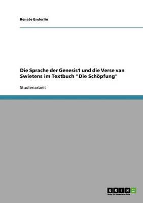 Die Sprache Der Genesis1 Und Die Verse Van Swietens Im Textbuch Die Schopfung