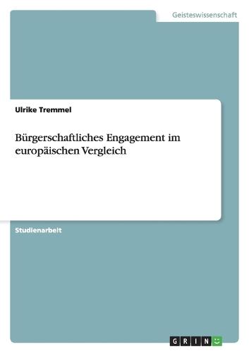 Bürgerschaftliches Engagement im europäischen Vergleich