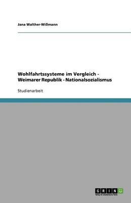 Wohlfahrtssysteme im Vergleich - Weimarer Republik - Nationalsozialismus