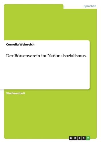 Der Börsenverein im Nationalsozialismus