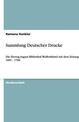Sammlung Deutscher Drucke