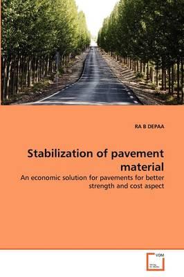 Stabilization of Pavement Material
