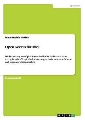 Open Access Fur Alle?