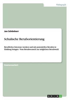 Schulische Berufsorientierung: Berufliches Interesse wecken und mit potentiellen Berufen in Einklang bringen - Vom Berufswunsch zur moeglichen Berufswahl