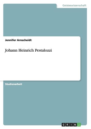 Johann Heinrich Pestalozzi