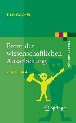 Form der wissenschaftlichen Ausarbeitung: Studienarbeit, Diplomarbeit, Dissertation, Konferenzbeitrag