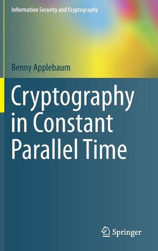 Cryptography in Constant Parallel Time