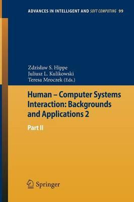 Human – Computer Systems Interaction: Backgrounds and Applications 2: Part 2