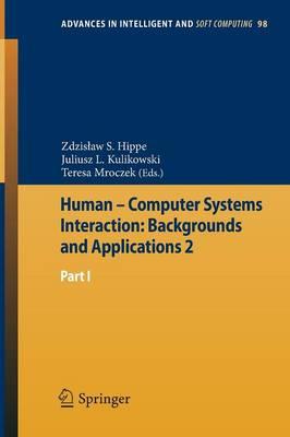 Human – Computer Systems Interaction: Backgrounds and Applications 2: Part 1