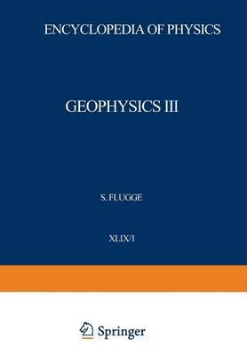 Geophysics III / Geophysik III: Part I / Teil I