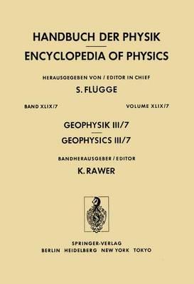 Geophysik III / Geophysics III