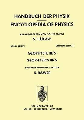 Geophysik III / Geophysics III: Teil V / Part V
