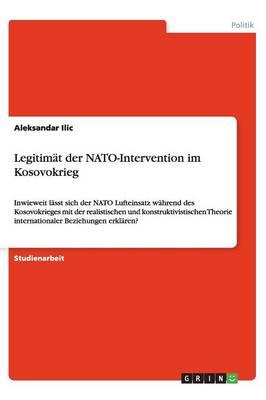 Legitimat der NATO-Intervention im Kosovokrieg