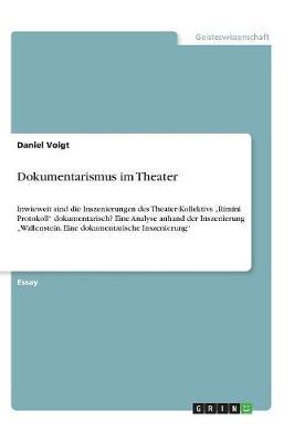 Dokumentarismus im Theater